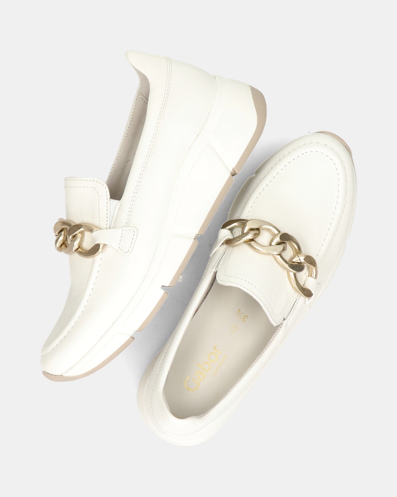 Gabor Mocassins & loafers  - wit