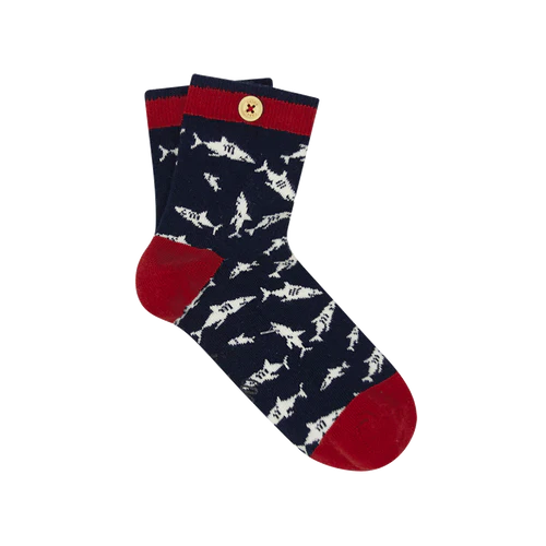Chaussettes Jules & Léa bleu marine
