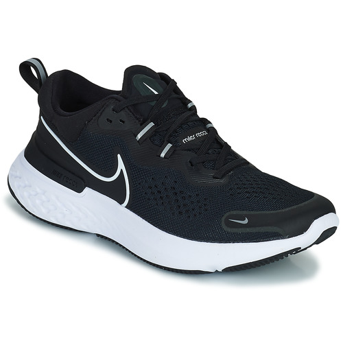 Nike - NIKE REACT MILER 2 - Noir / Blanc