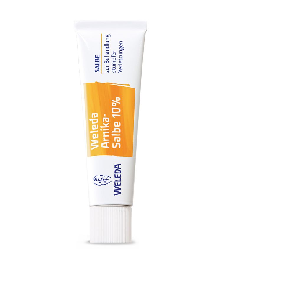 Weleda Arnika-Salbe 10% zur Behandlung von Prellungen, Blutergüssen, Zerrungen und Quetschungen