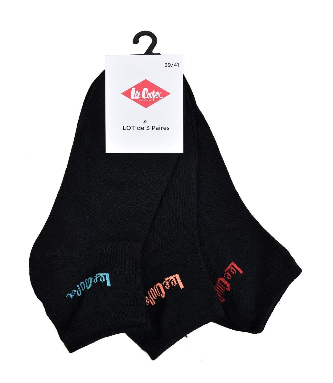 Chaussettes Courtes femme LEE COOPER Qualité et Confort-Assortiment modèles photos selon arrivages- OPALE Pack de 12 Paires Surprise