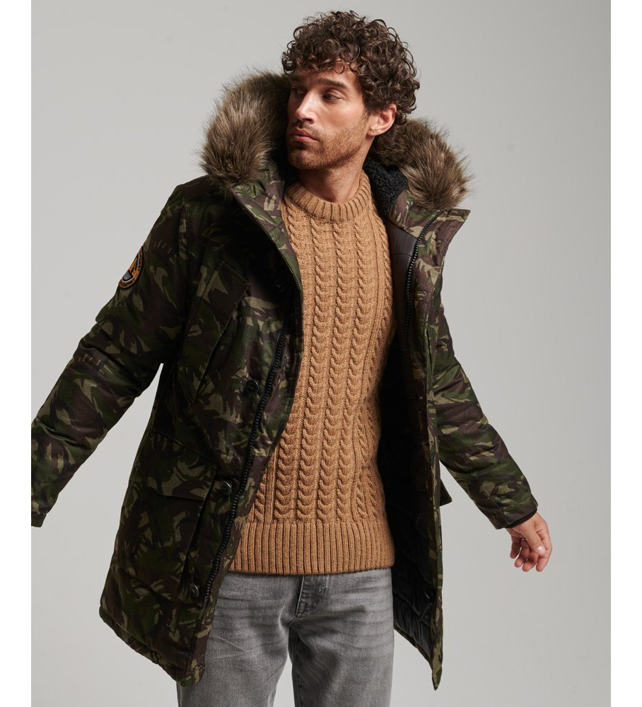 Parka camuflada Superdry Everest