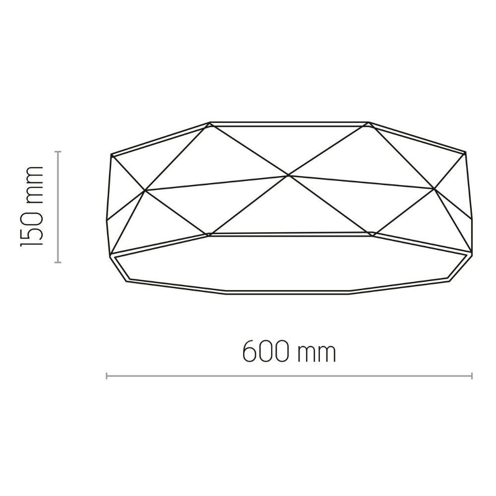 famlights | Samuel stoffen plafondlamp in beige, 4xE27, rond