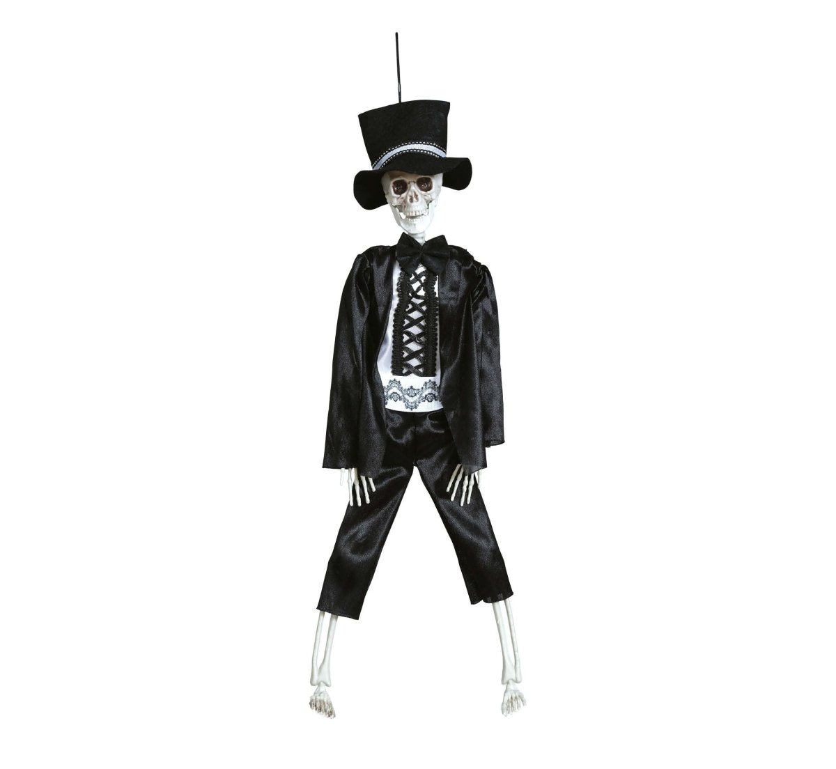 Halloween Pop Skelet Met Pak 40cm