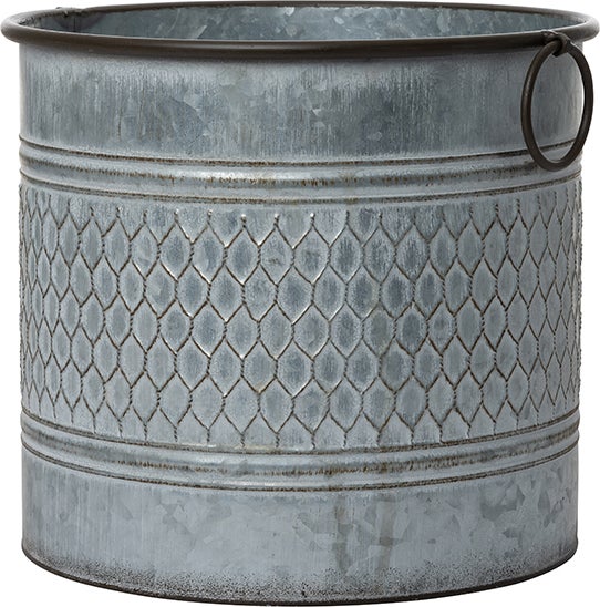 Intratuin bloempot Sjoerd grijs D 34 H 29 cm
