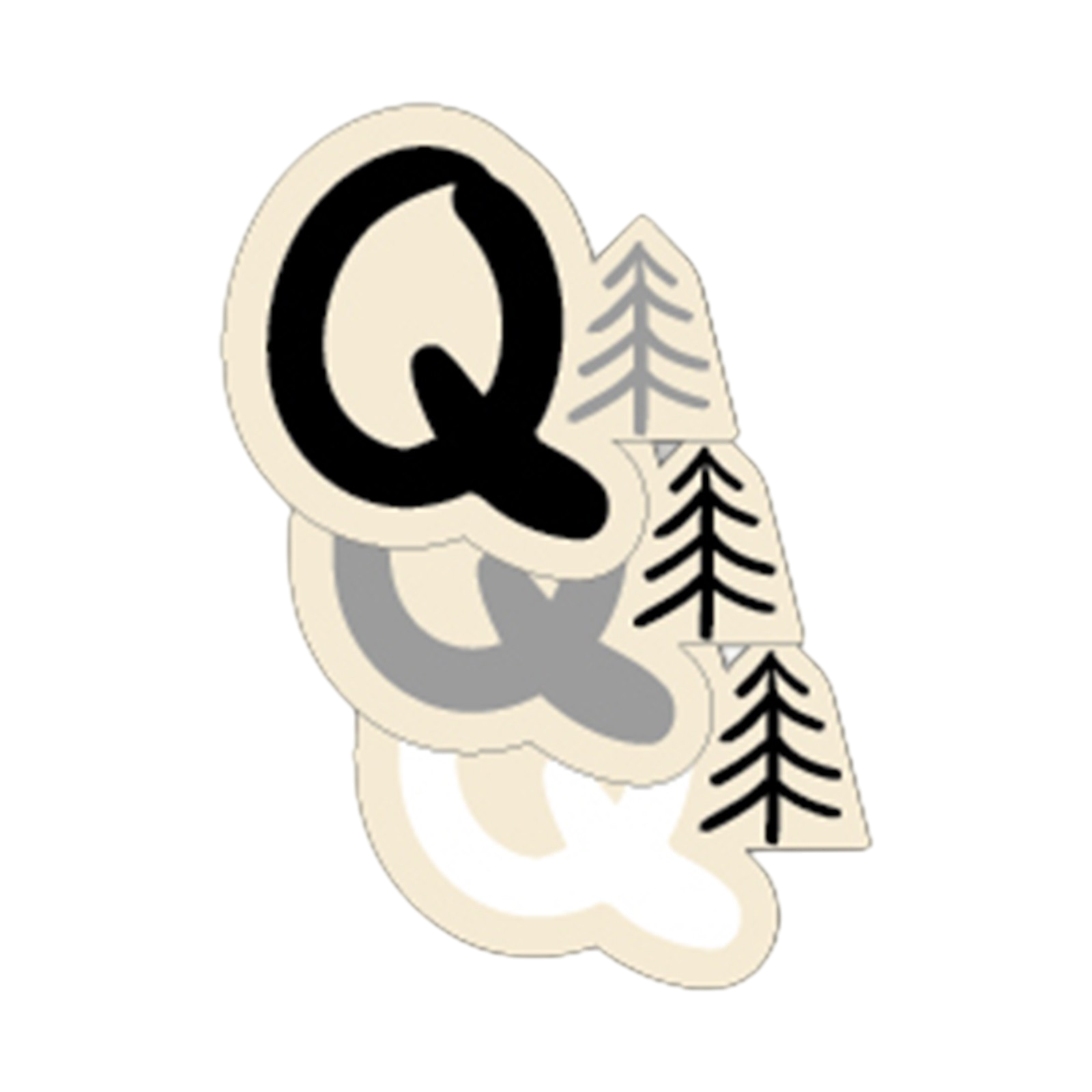 Buchstaben klein Q