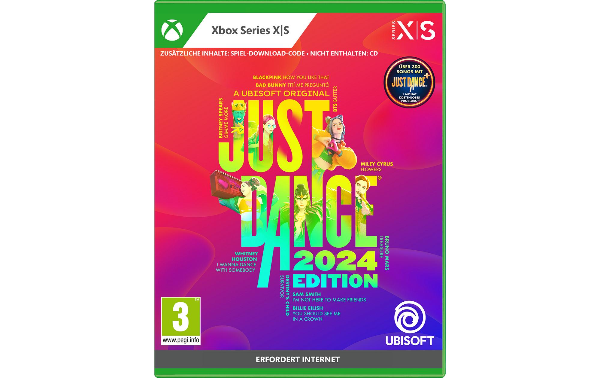 Just Dance 2024 (Code in a Box)Tanzspiel für die Xbox Series X und S