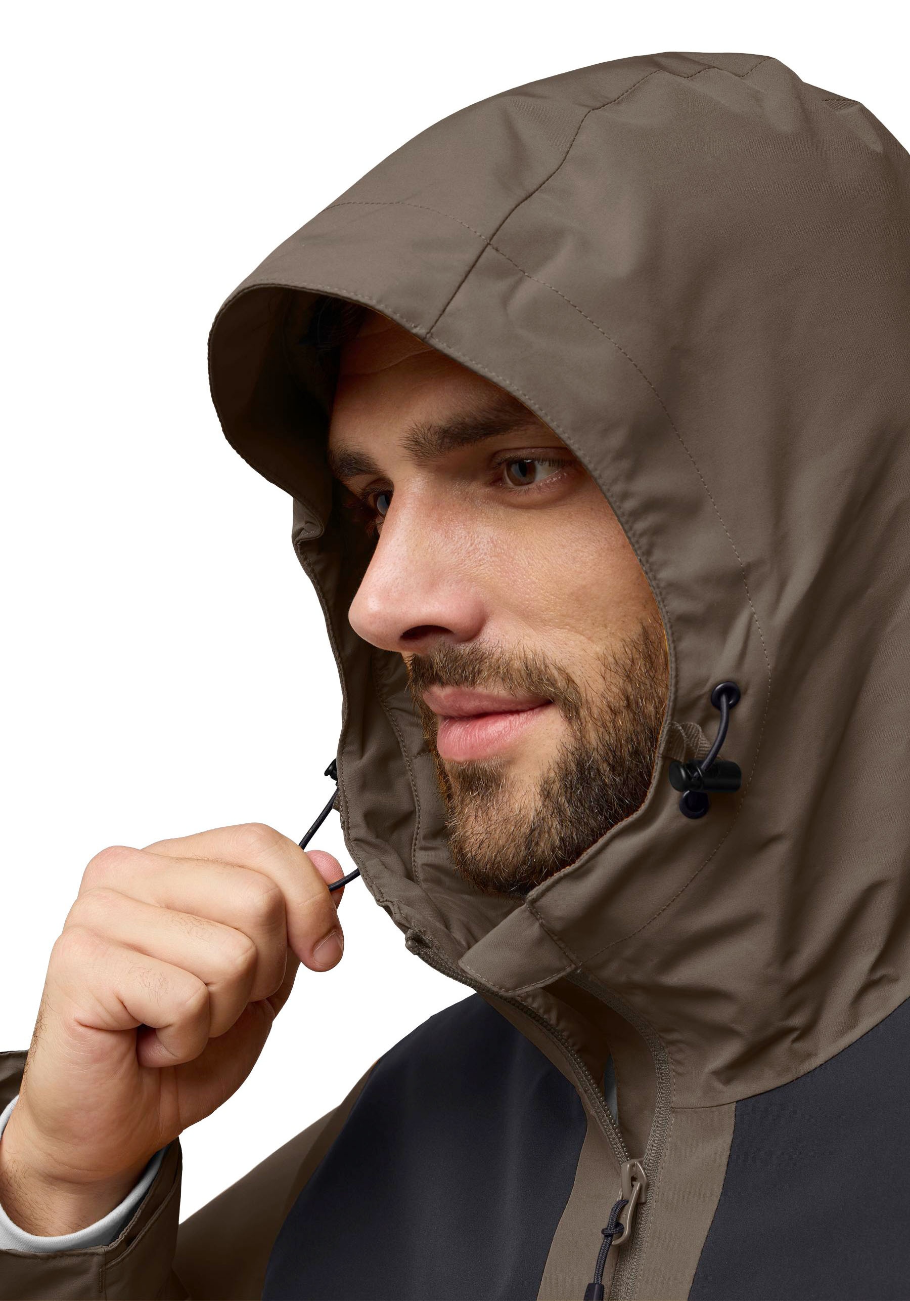 Jack Wolfskin Funktionsjacke »JASPER« mit Kapuze Wärmend, winddicht, wasserabweisend, Übergangsjacke