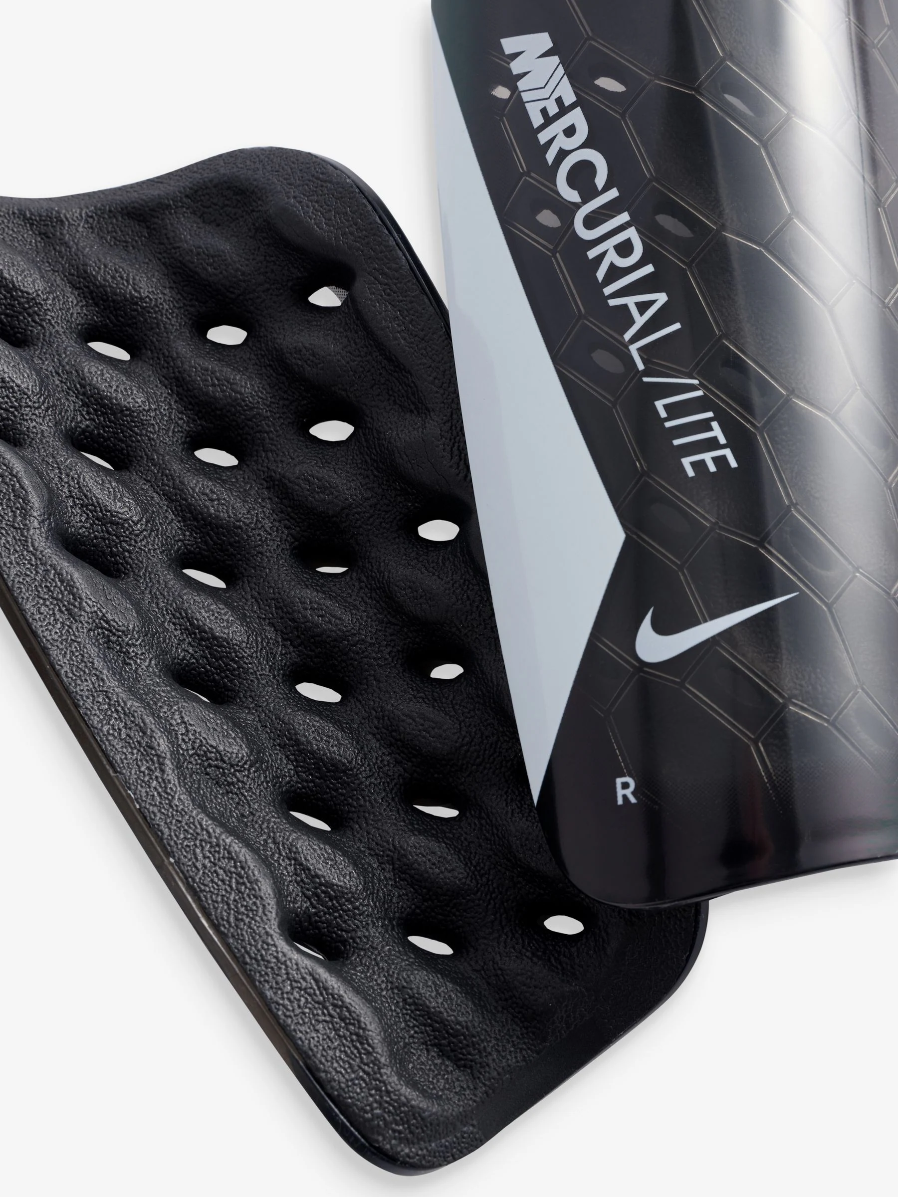 Zwart - Nike - Mercurial Lite scheenbeschermers voor voetbal