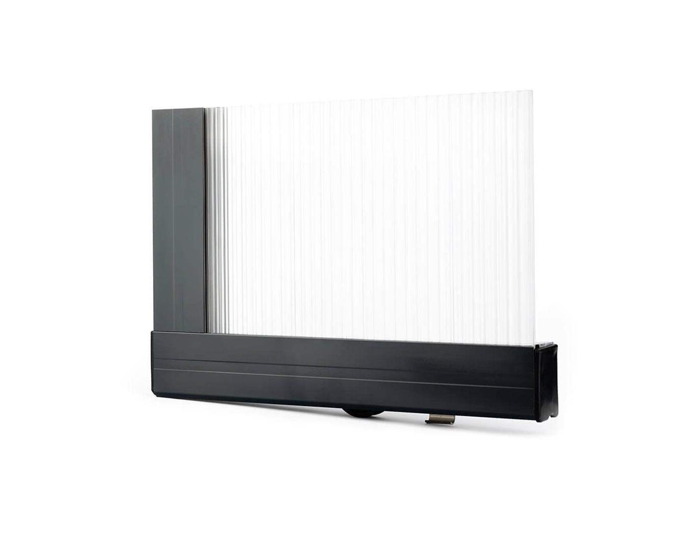 Abri de piscine skyline pour les modèles 5x3 m - bas86, bas786 - polycarbonate alvéolaire 8 mm - couleur ral7016 graphite
