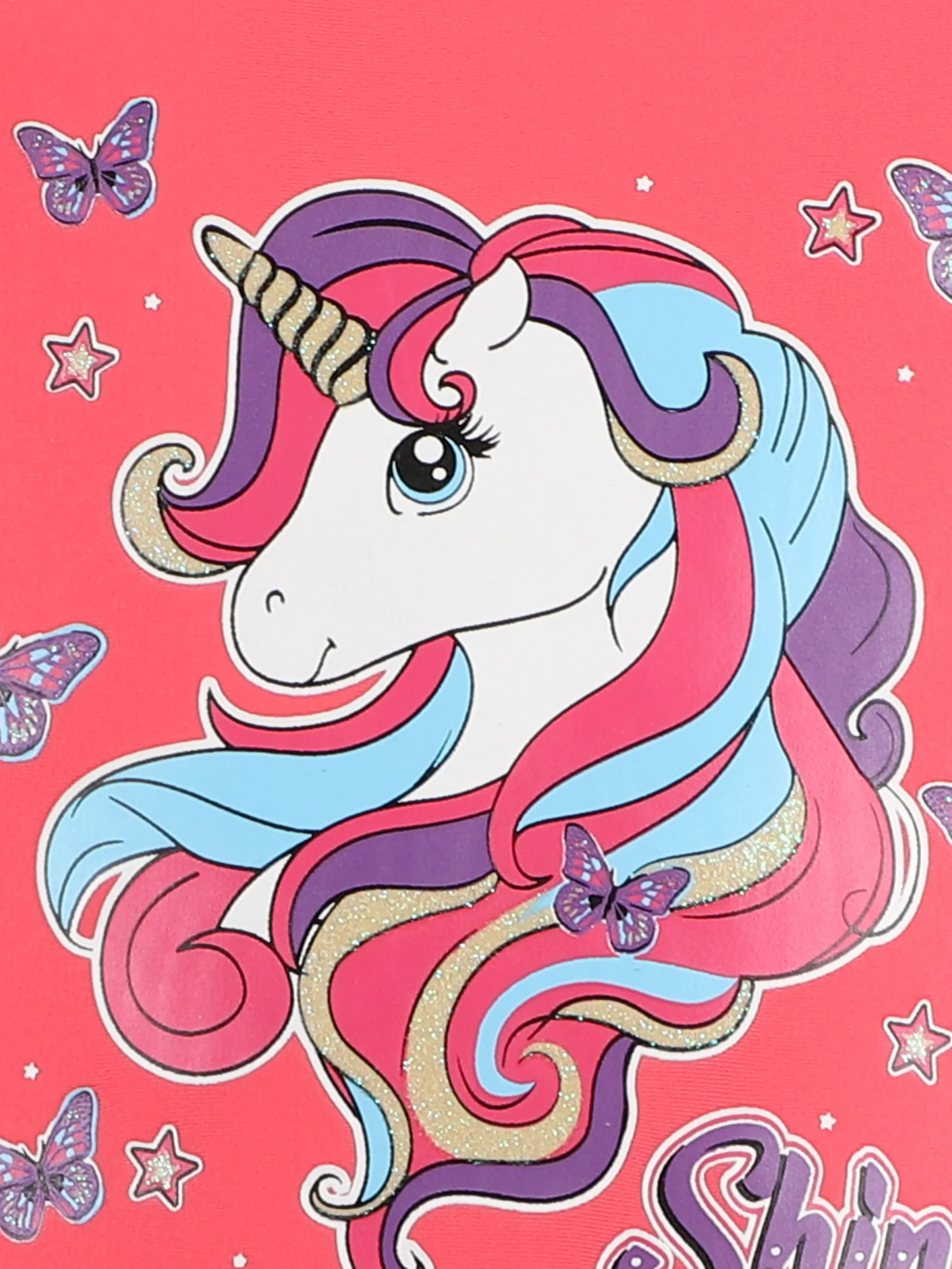 Mädchen Badeanzug mit Einhornprint