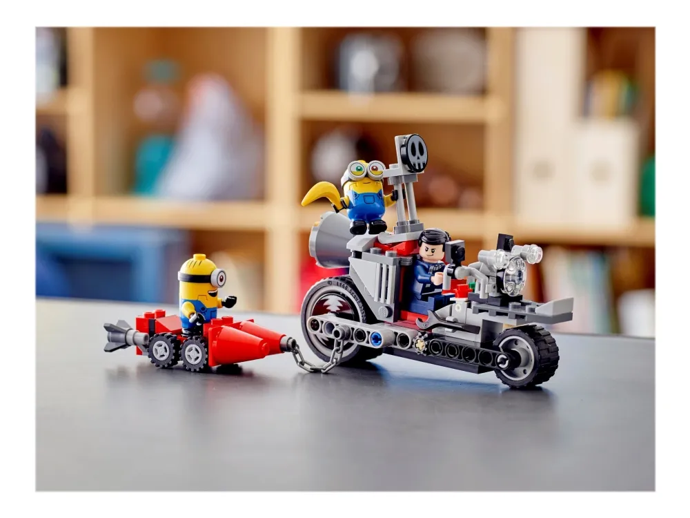 LEGO Minions 75549 Ustoppelig motorcykeljagt