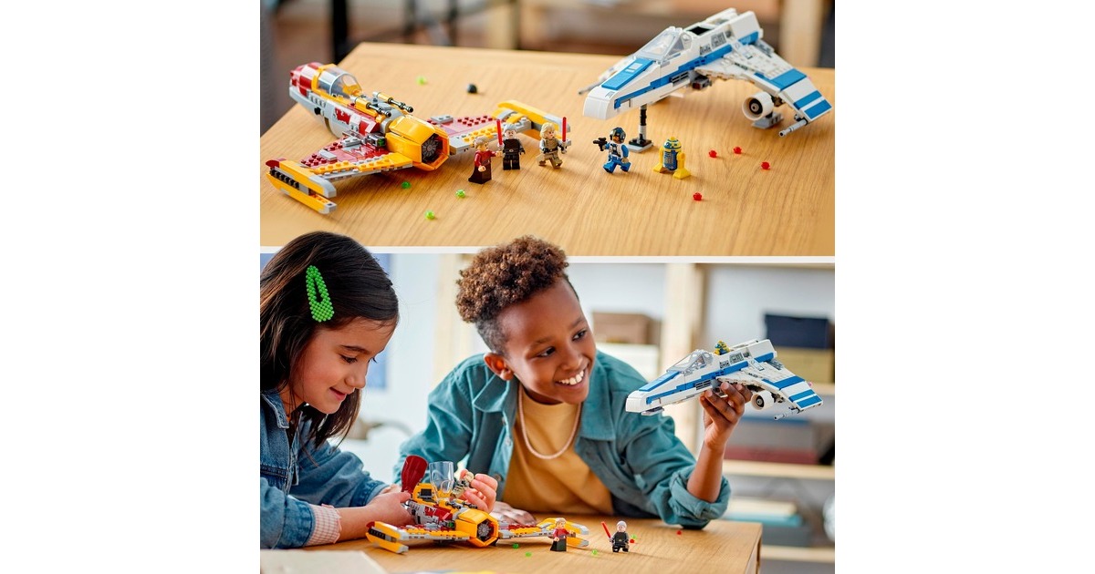 LEGOStar Wars - New Republic E-wing vs. Shin Hati's Starfighter Constructiespeelgoed  (75364)