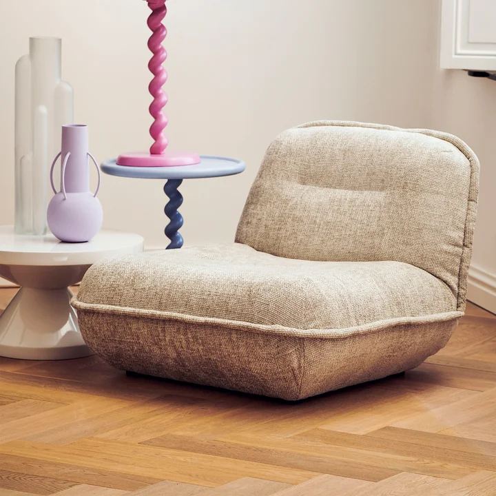 Pols Potten - Puff Lounge Sessel, weiss