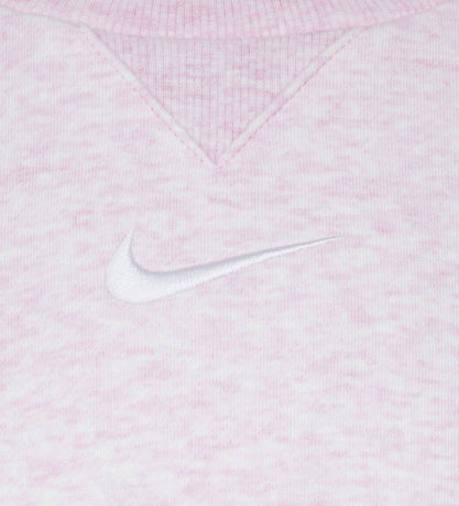 Nike Sweatset - Sweatshirt/Jogginghosen - Pink Schaumstoff Heath
