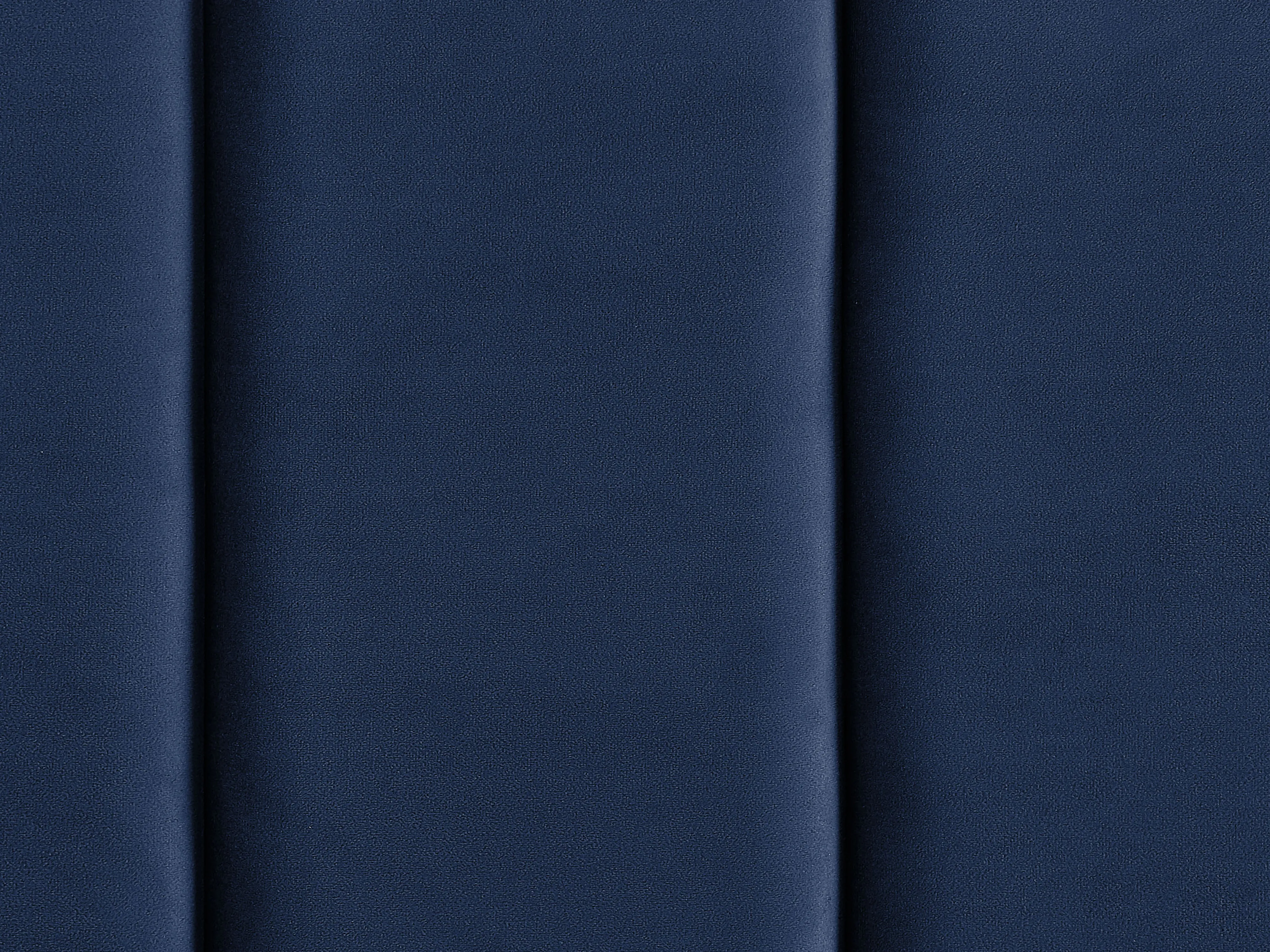 Bed Fluweel VILLETTE 160 x 200 cm Marineblauw