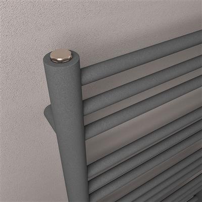 Eastbrook Corinium handdoekradiator 50x80cm 392W antraciet
