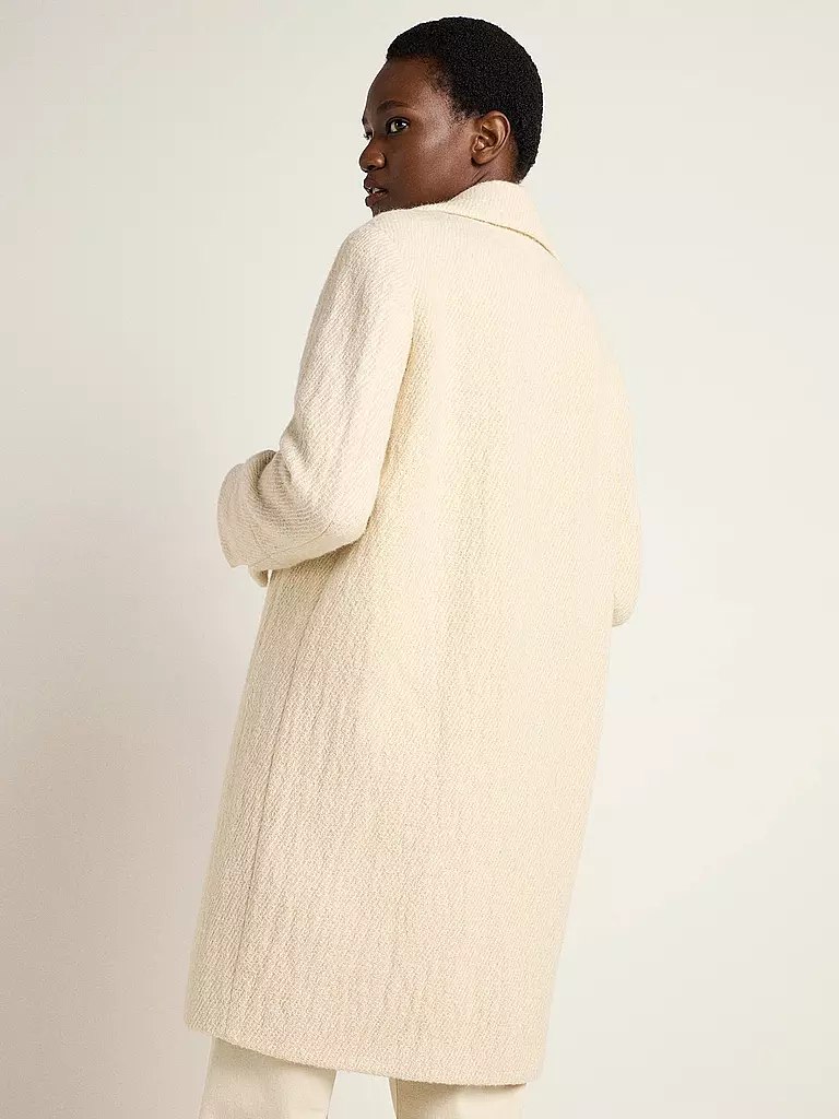 LANIUS Wollmantel creme