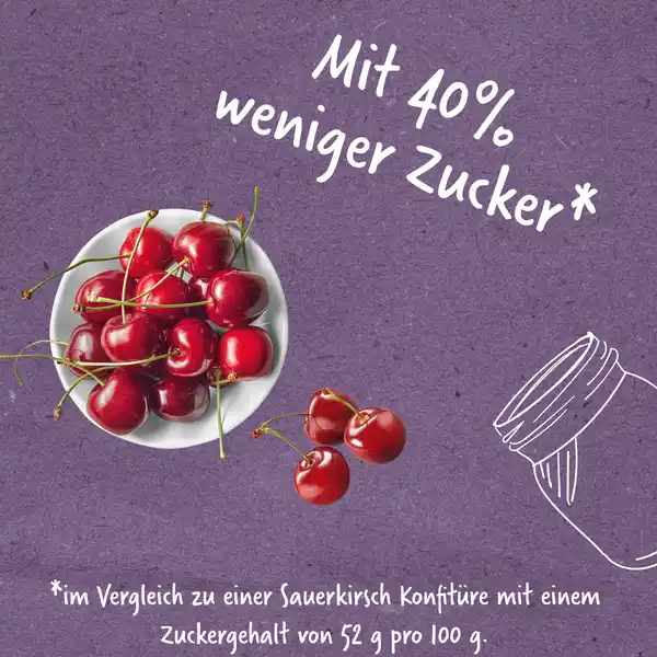 Fruchtaufstrich Sauerkirsche