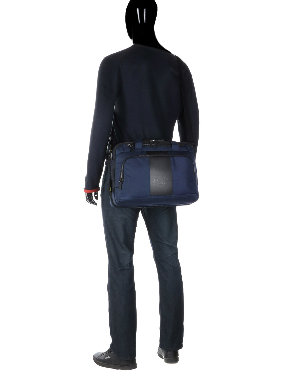 Sacoche ordinateur Delsey Wagram 15.6 pouces - 2 compartiments