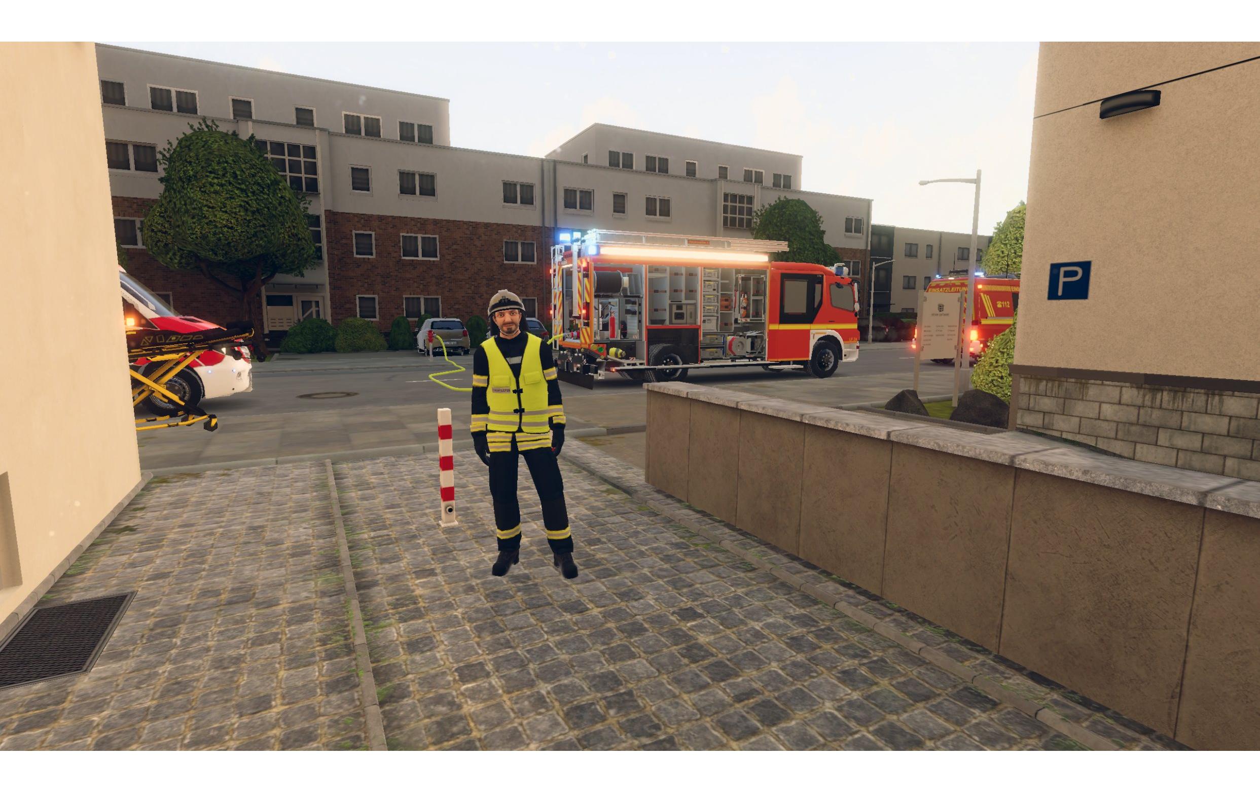 Notruf 112 - Der AngriffstruppFeuerwehrsimulationsspiel für die Switch