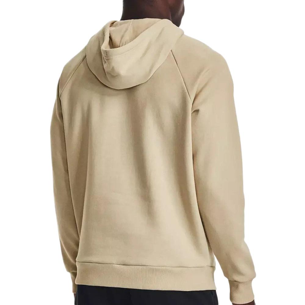Under Armour Sweat à capuche Beige Homme Under Armour Rival Fleece