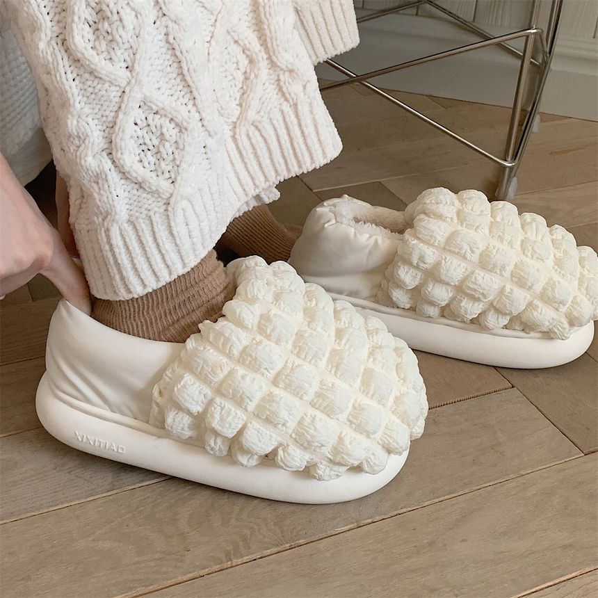 Dalli Daisy - Effen gewatteerde pantoffels