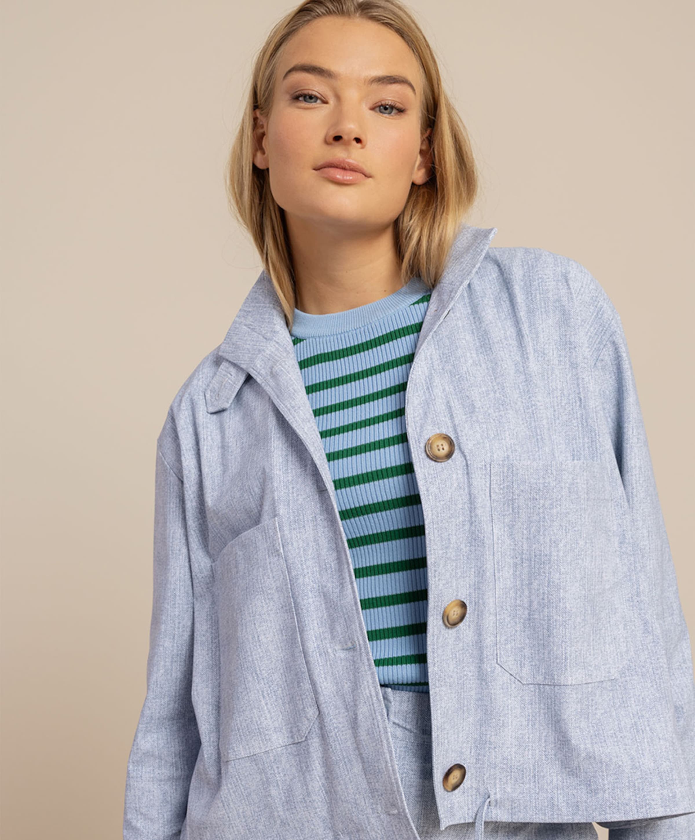 Studio Anneloes Dames jas blauw