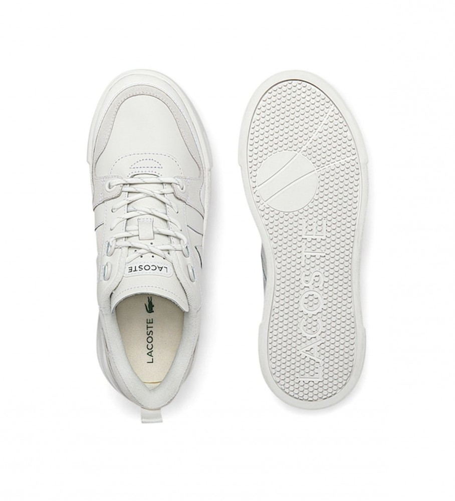Tênis Lacoste de couro L002 branco