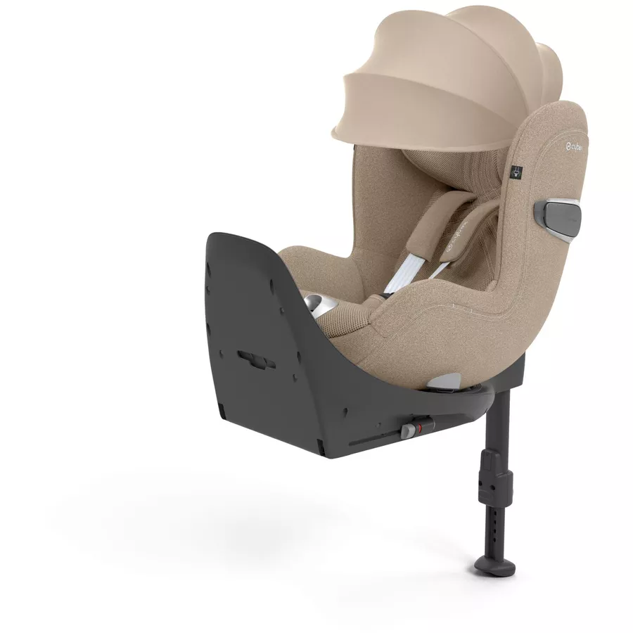cybex PLATINUM Reboarder Sirona T I-Size Cozy Beige Plus mit Basisstation Base T