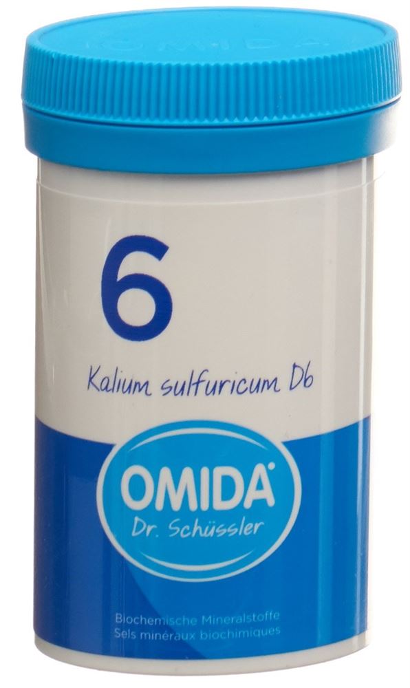 Omida Nr6 Kalium sulfuricum Tabl 6 D Ds 100 g