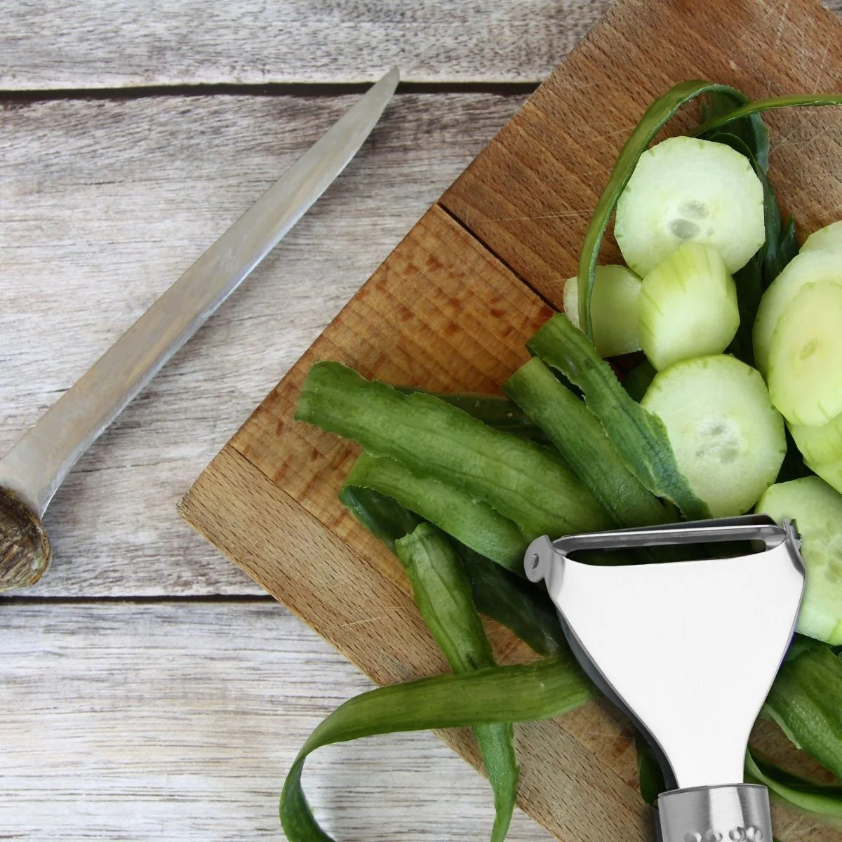 Rasoir à légumes inox Ovale Fackelmann