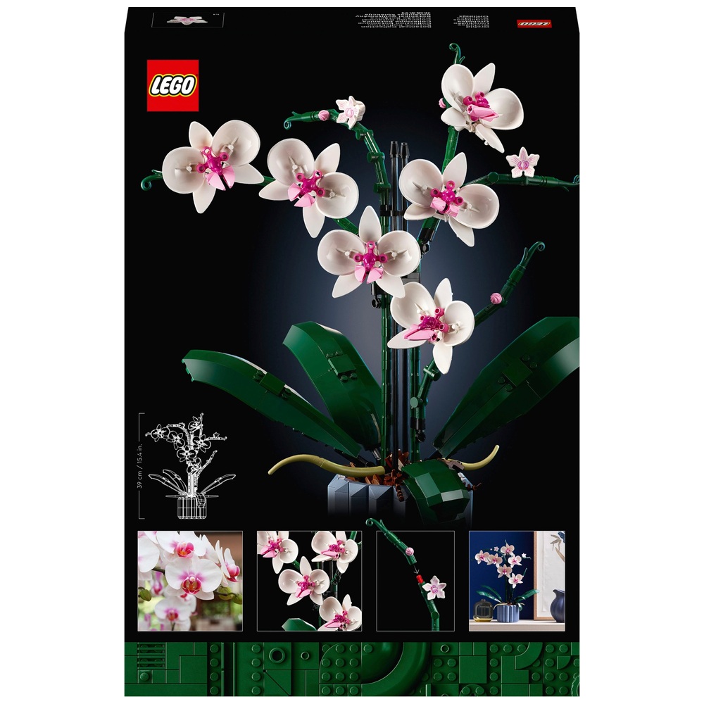 LEGO Icons 10311 Botanische Kollektion Orchideen-Blumen-Set für Erwachsene