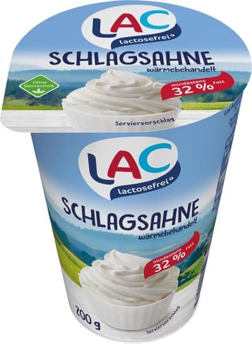LAC Schlagsahne 32% Fett laktosefrei