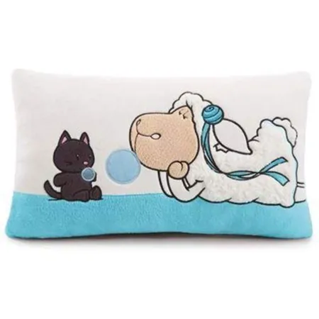 NICI Jolly Mäh Kissen Schaf Jolly Summer rechteckig, 43 x 25 cm