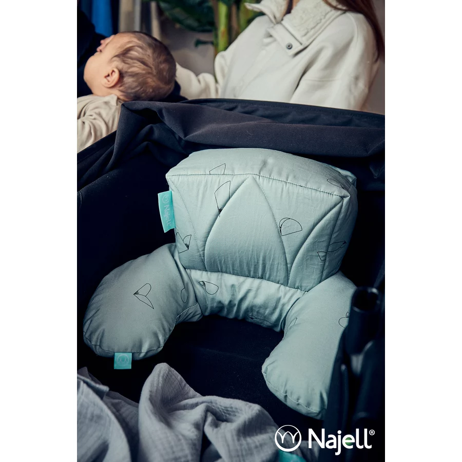 Najell Kinderwagenkissen Dream Mint