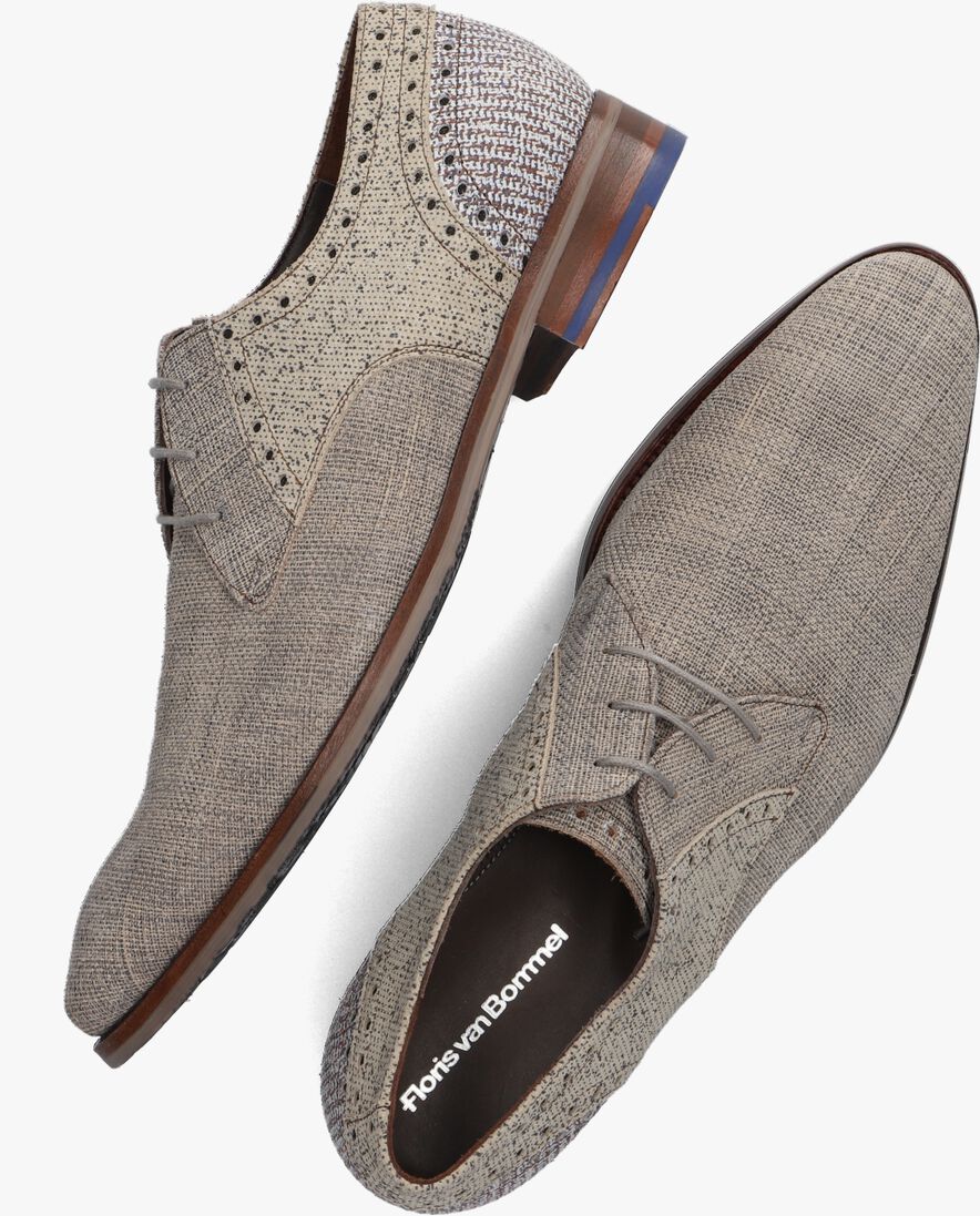 FLORIS VAN BOMMEL beige floris van bommel nette schoenen sfm-30161