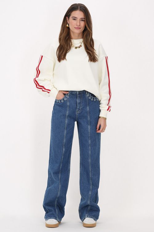 Witte sweater 