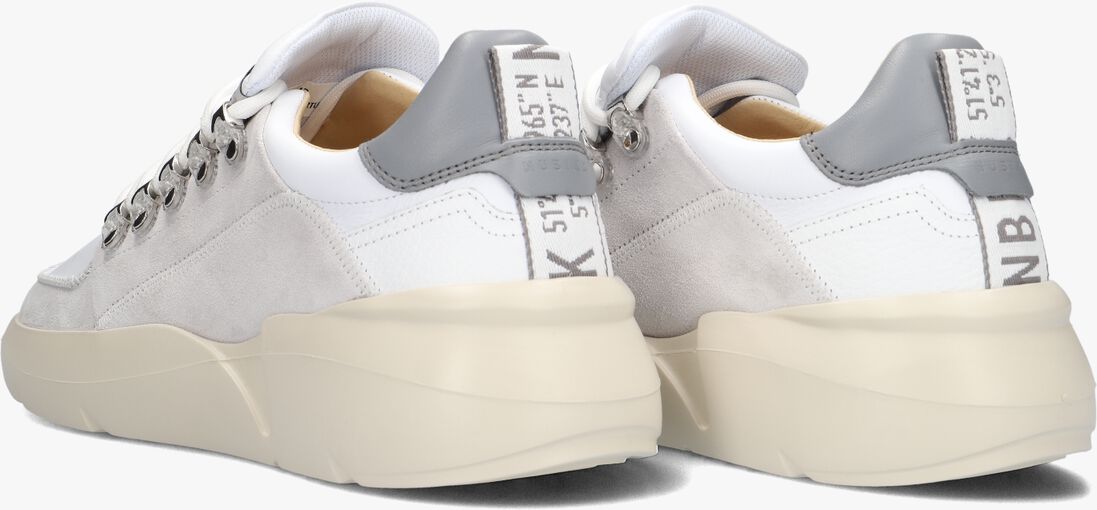 NUBIKK witte nubikk lage sneakers roque roman heren