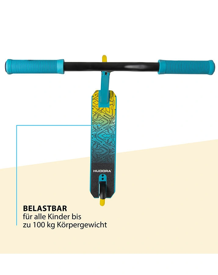 HUDORA STUNT SCOOKids in hellblau
