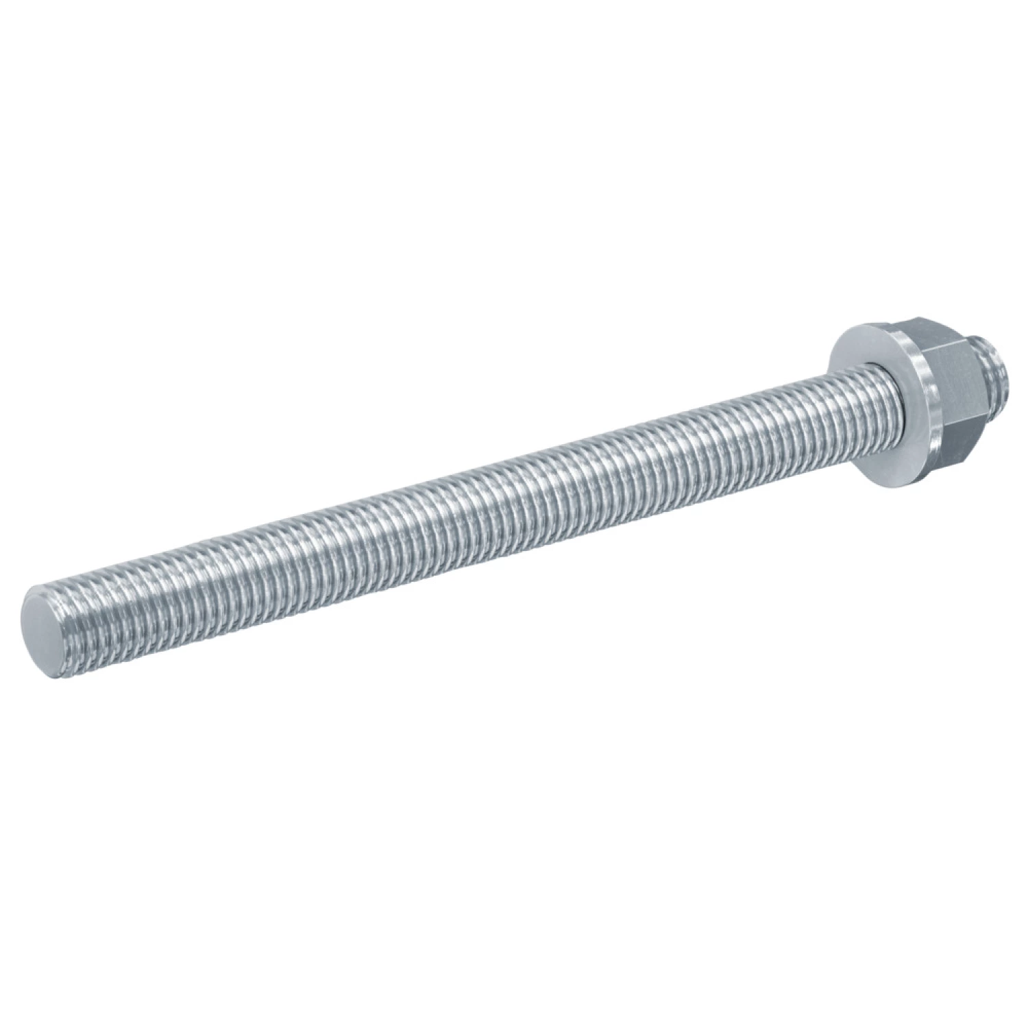 Fischer 90286 FIS A M12 x 210 Ankerstang 5.8 met moer en ring - (10st)