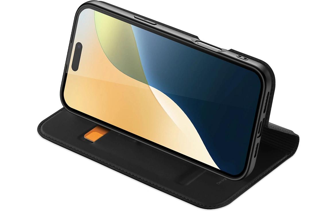 Book Cover Vario Series iPhone 16 Plus SchwarzBook-Cover für das Apple iPhone 16 Plus
