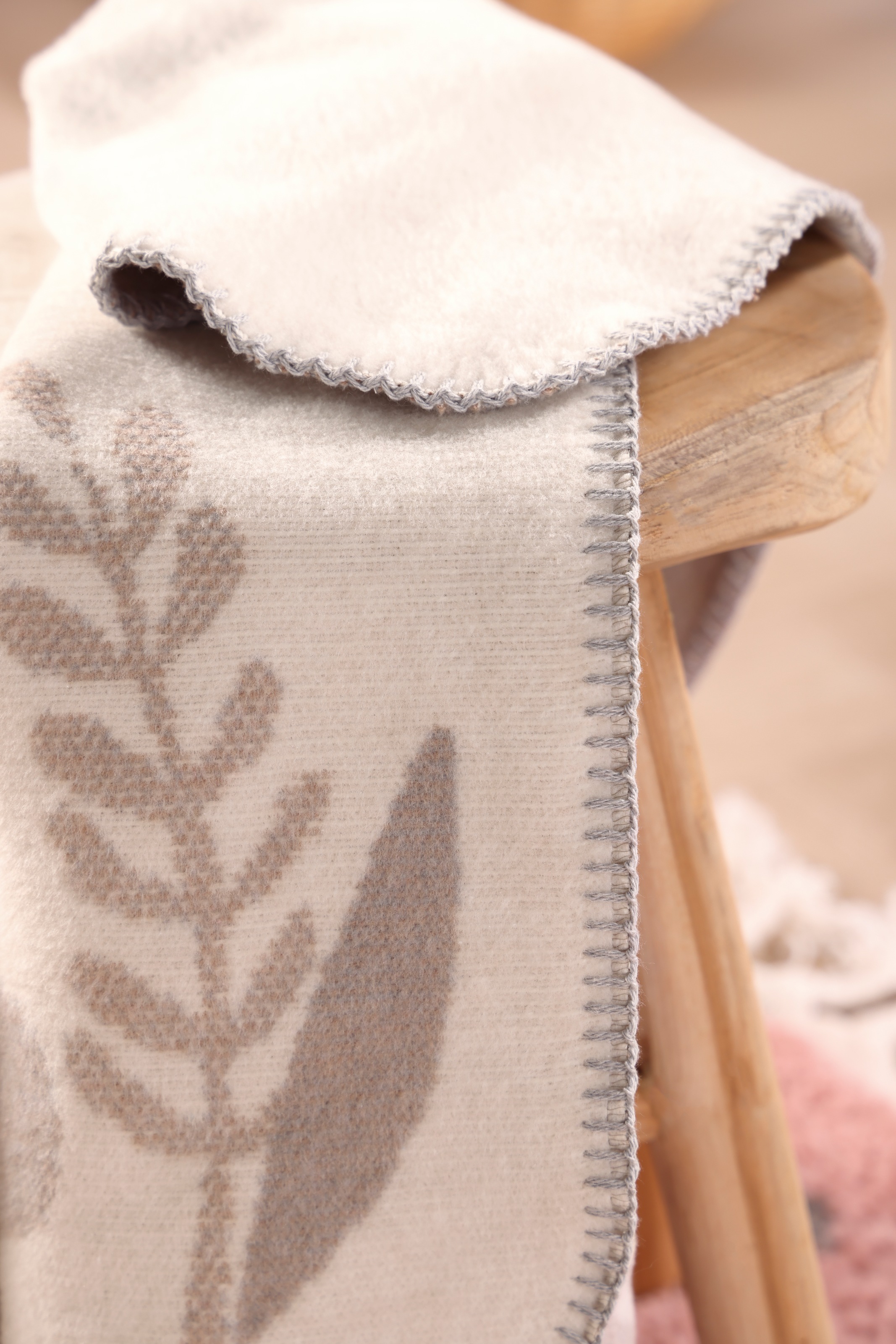 Biederlack Babydecke »Babydecke Foxy« 75 x 100, mit Zierstich