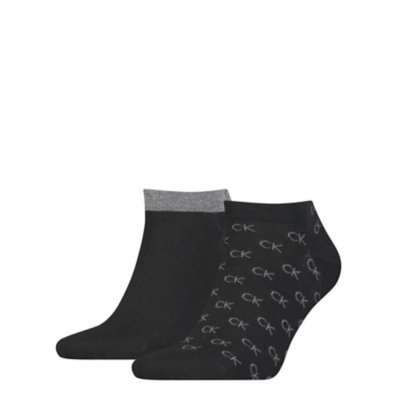 Chaussettes homme 2P All Over Logo CALVIN KLEIN