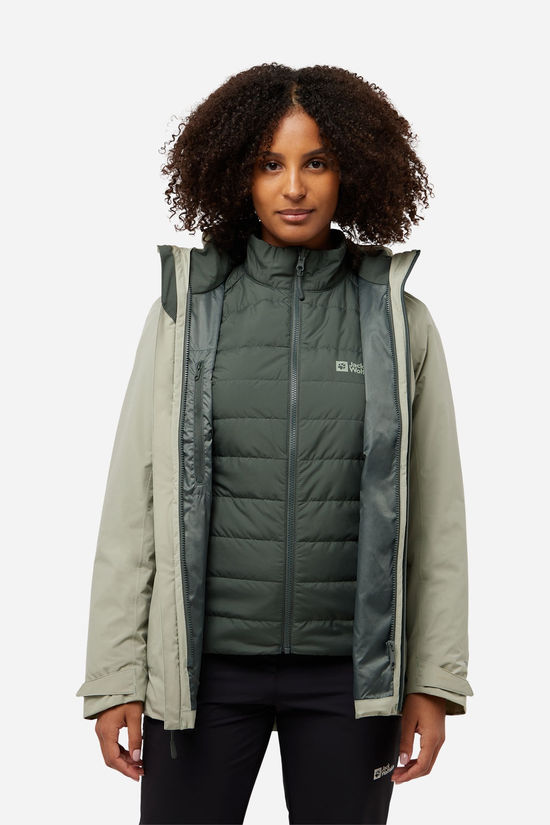 Jack Wolfskin Jack Wolfskin Hunberg 3In1 Jacket 3-In-1 Jas Dames