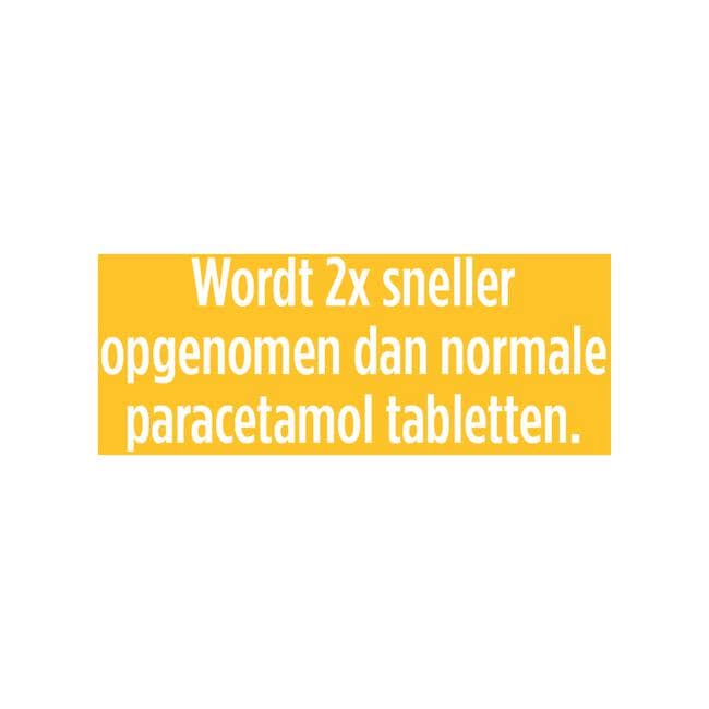 Panadol Zapp Tablet 500mg Paracetamol