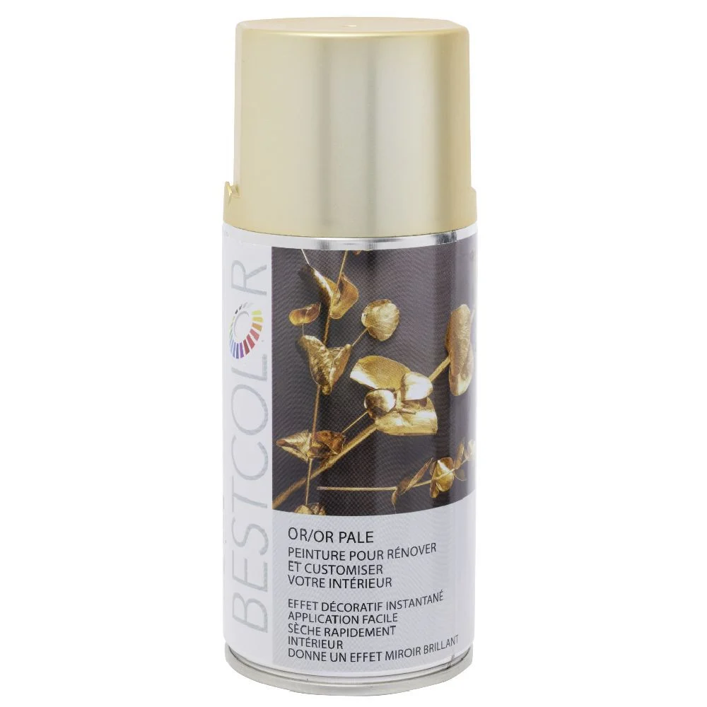 Peinture aérosol Or pâle 300 ml