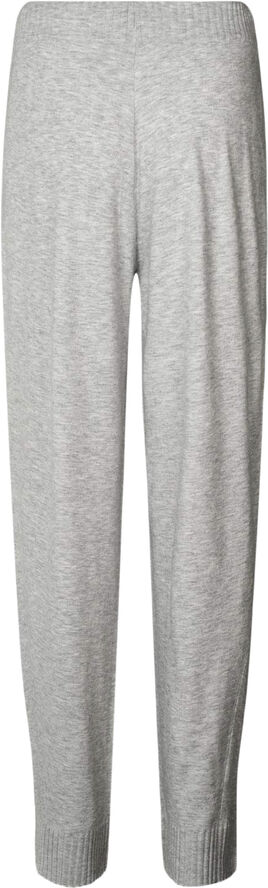 Rabens Saloner Knit lounge pants - Jorun Grey melange