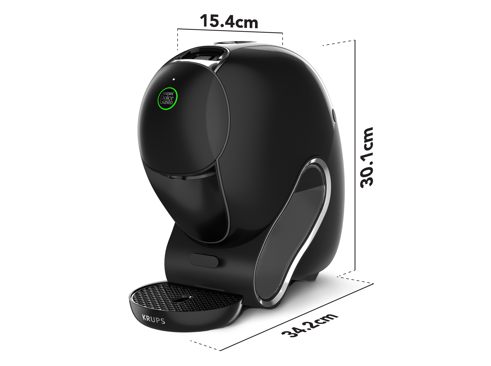 MÁQUINA DE CAFÉ DOLCE GUSTO KRUPS NEO KP830810 PRETA