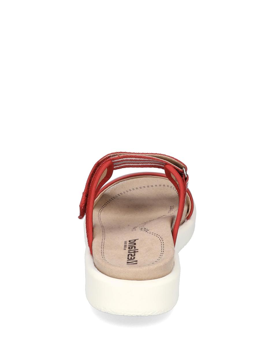 Sandale Albi 04, rot-kombi